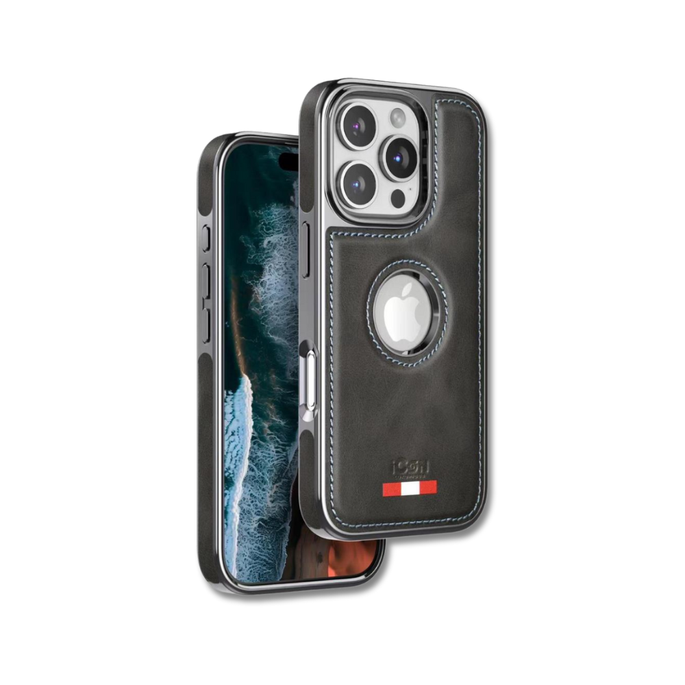 Icon Classic Series Leather Case For iPhone
