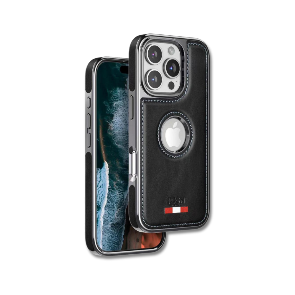 Icon Classic Series Leather Case For iPhone