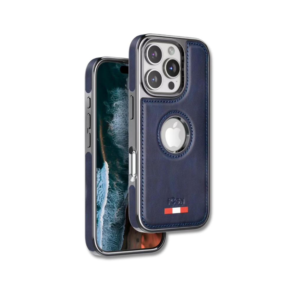 Icon Classic Series Leather Case For iPhone