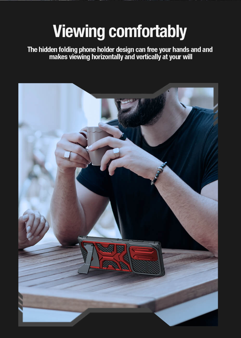 Nillkin Adventurer Pro Shock-Resistant Case For Samsung Galaxy S23 Ultra