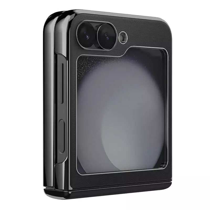 Nillkin CamShield Flip Leather Case For Samsung Galaxy Z Flip6 5G Black