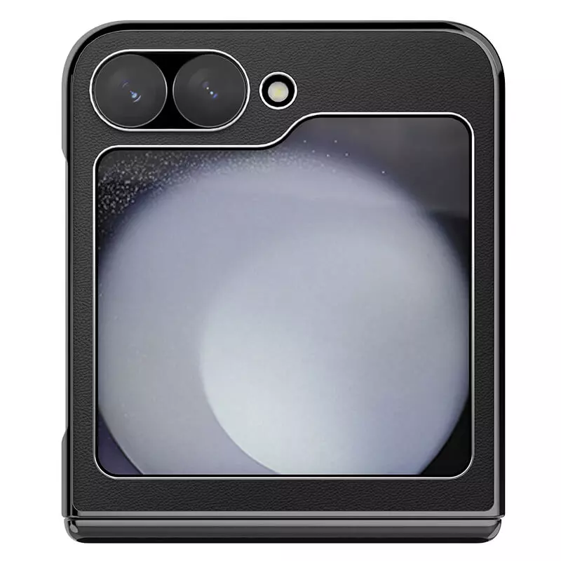 Nillkin CamShield Flip Leather Case For Samsung Galaxy Z Flip6 5G Black