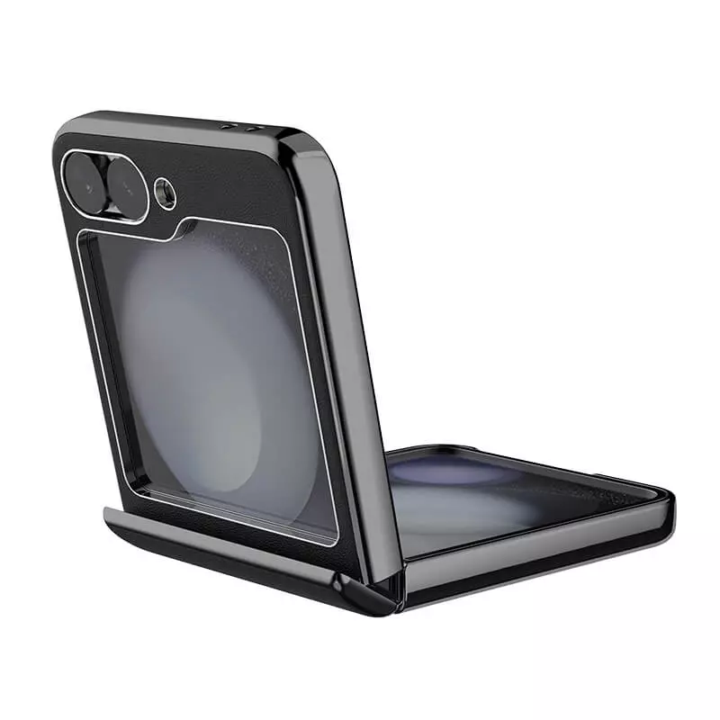 Nillkin CamShield Flip Leather Case For Samsung Galaxy Z Flip6 5G Black