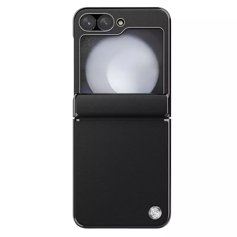 Nillkin CamShield Flip Leather Case For Samsung Galaxy Z Flip6 5G Black