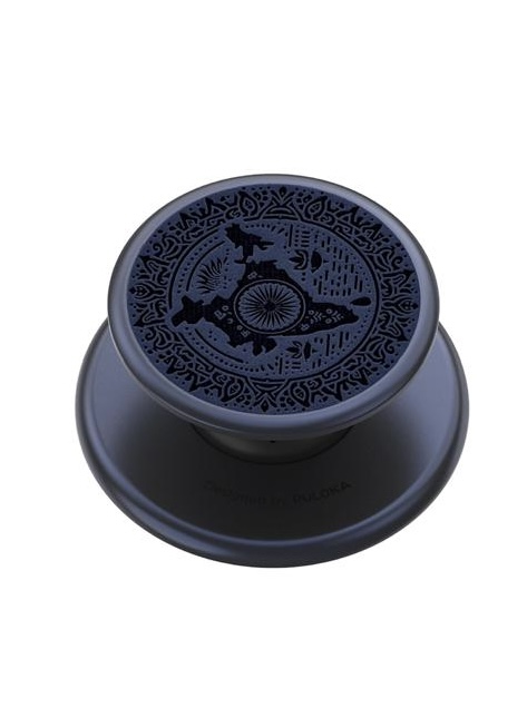 Strong Magnetic MagSafe Pop Socket / Finger Grip Holder ( India Map )
