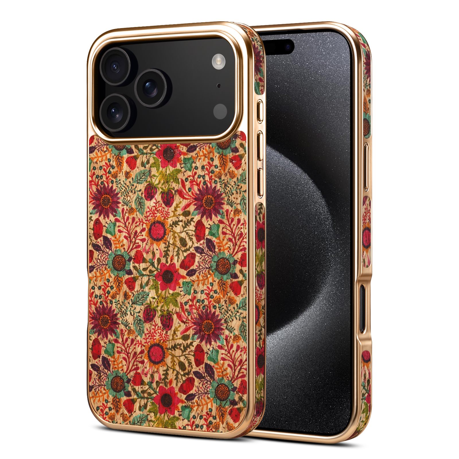 Icon Floral Design Case With MagSafe For iPhone 17 Series