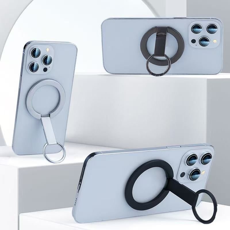 Magnetic Ring Stand With Finger Grip